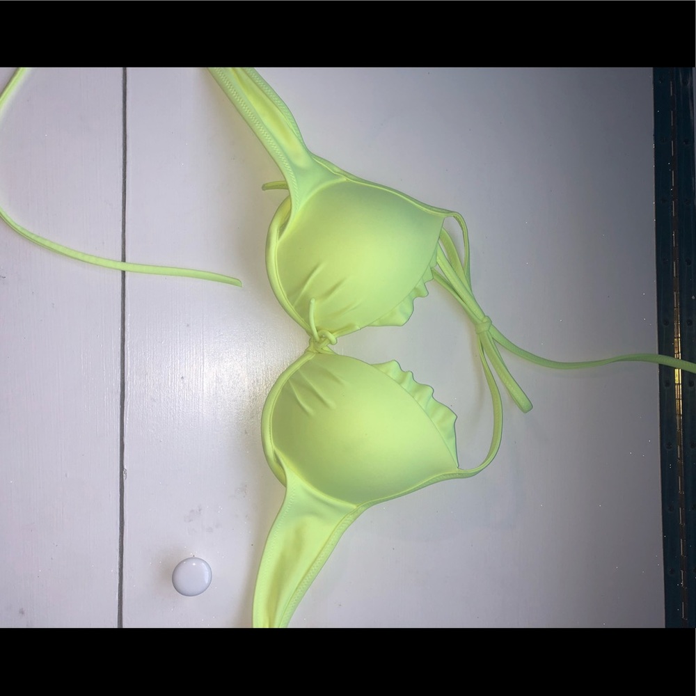 Yellow Victoria Secret Bikini Top